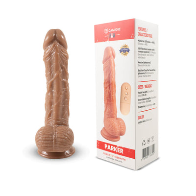 CAMTOYZ RAW VIBRADOR REALISTA PARKER