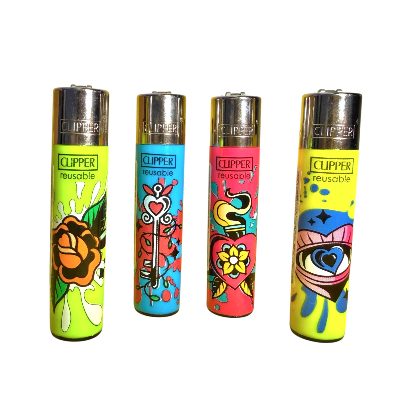 Clipper Colección Clásicas x4 – Encendedores Originales