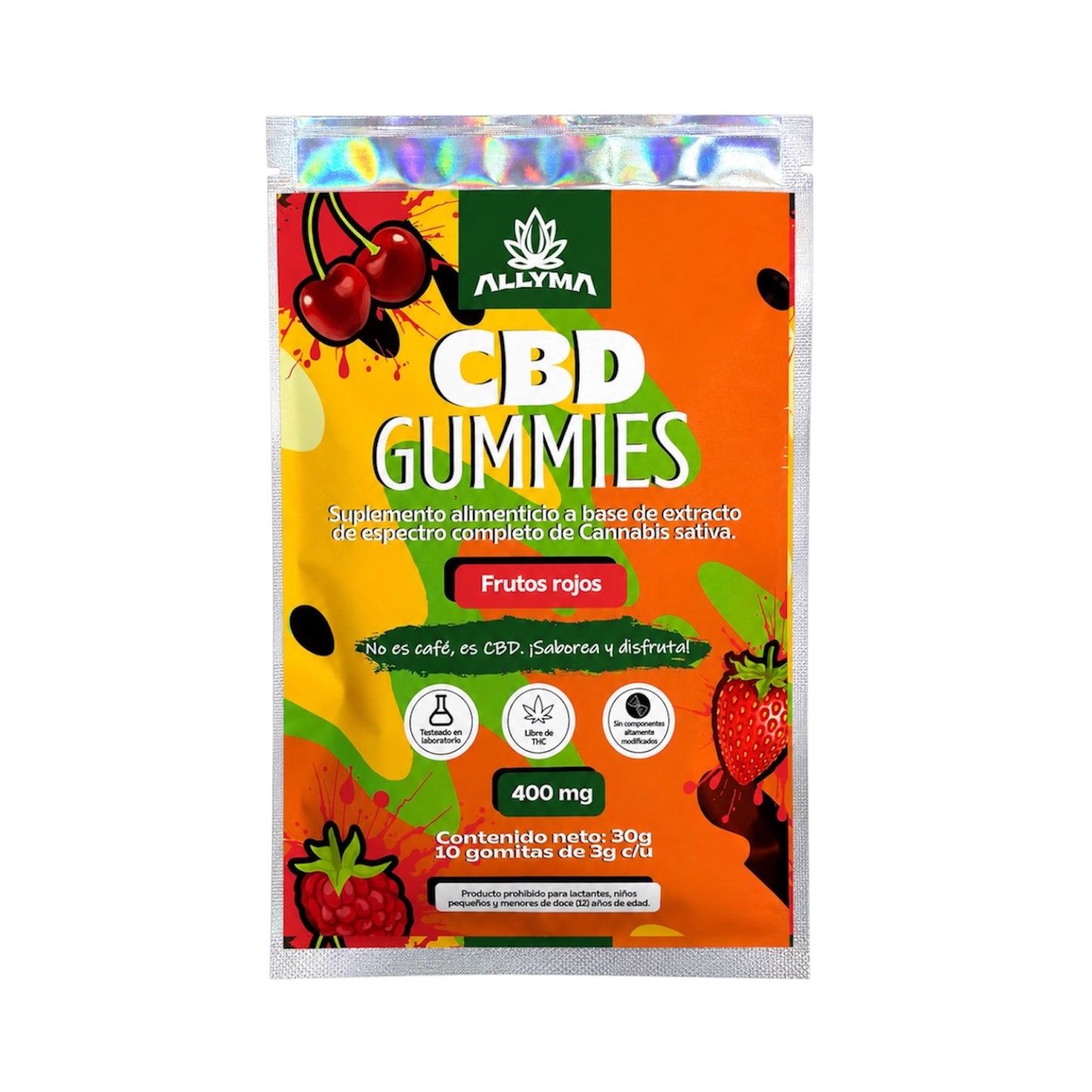 ALLYMA CBD GUMMIES DÍA 400MG