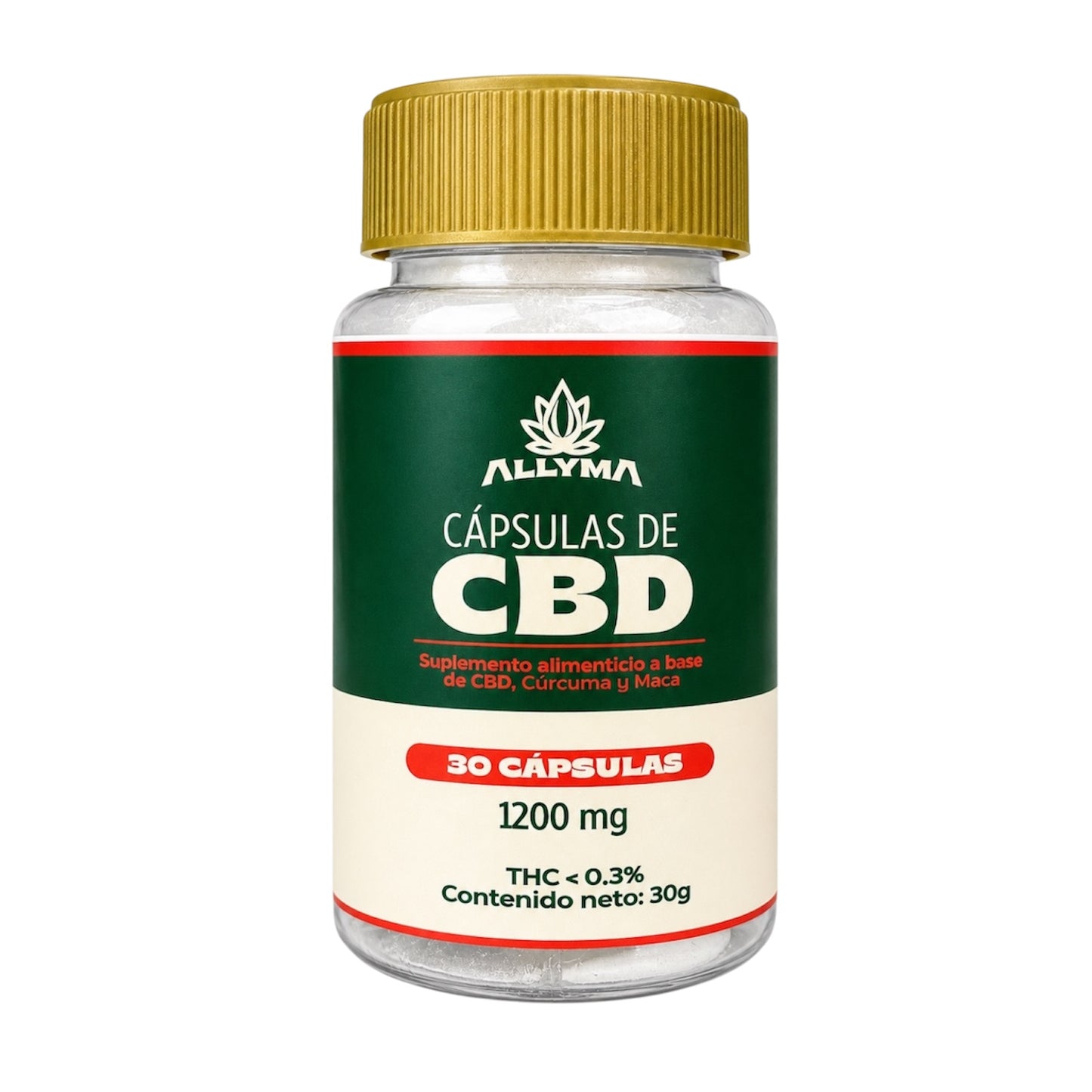ALLYMA CBD CAPSULAS 1200MG