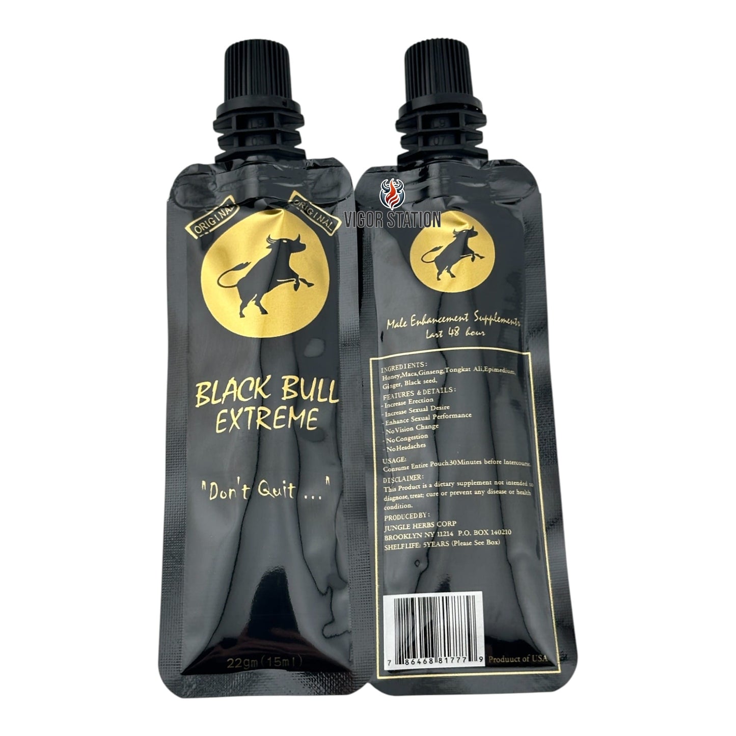 BLACK BULL HONEY HOMBRES