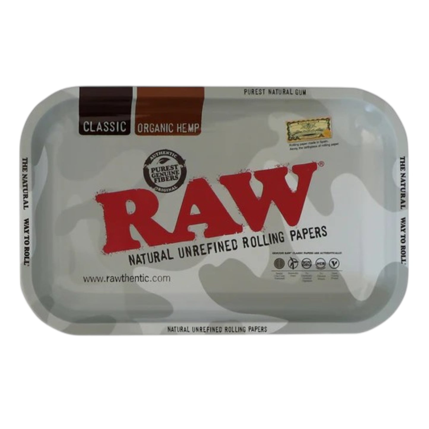 RAW BANDEJA GRIS CAMUFLADA
