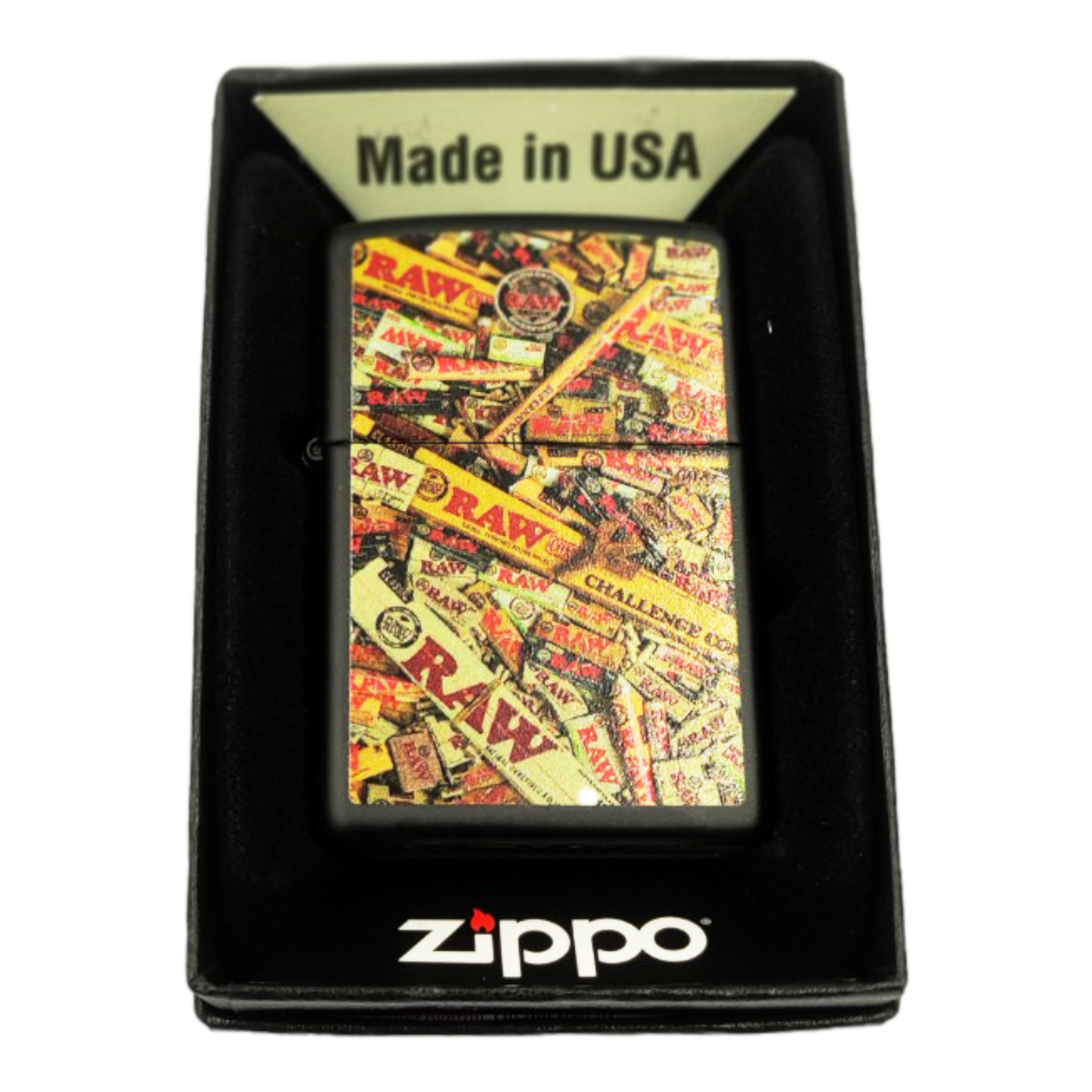 RAW ZIPPO MIX FULL PRINT