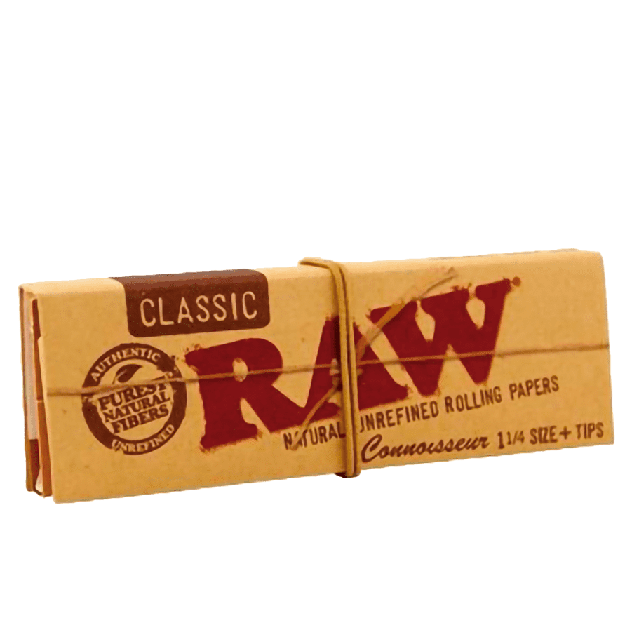 RAW CLÁSICO CONNOISSEUR 1 1/4 + FILTROS