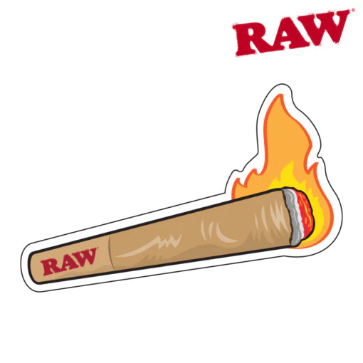 RAW STICKERS X12 UNIDADES