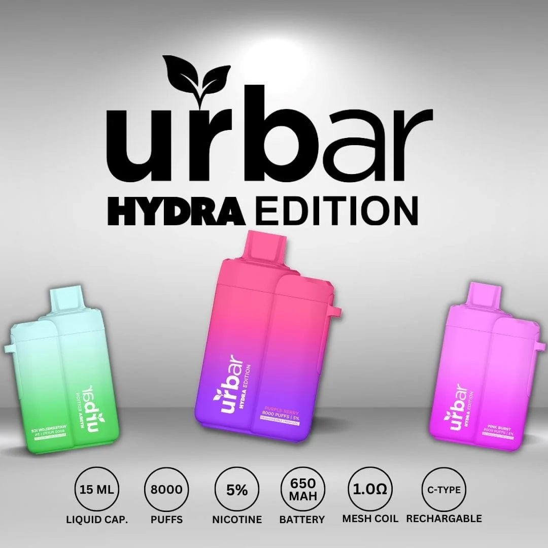 URBAR HYDRA 8K PUFFS