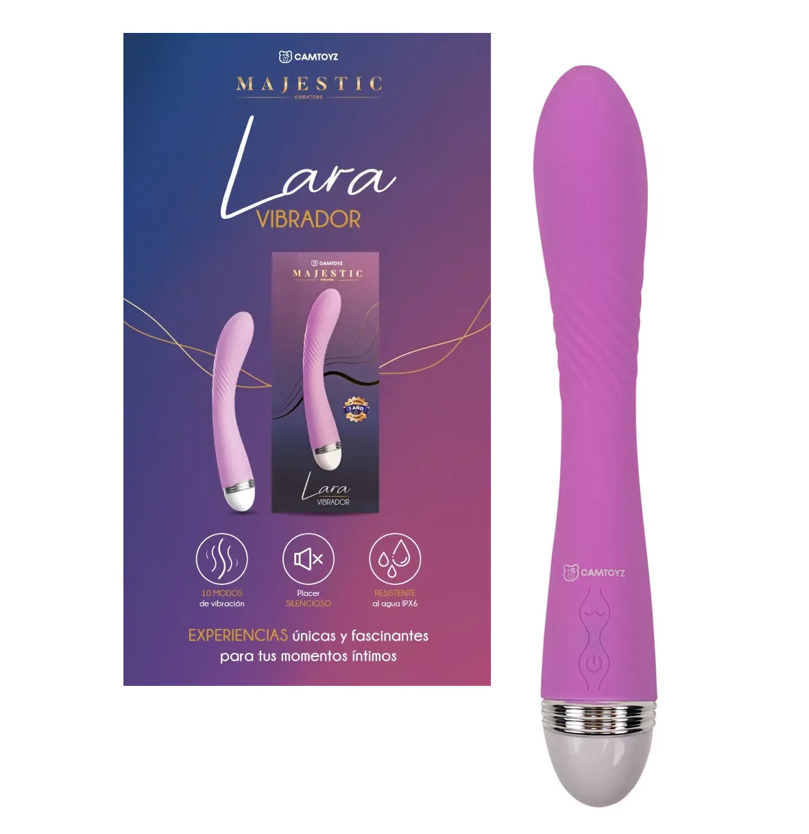 MAJESTIC VIBRADOR LARA