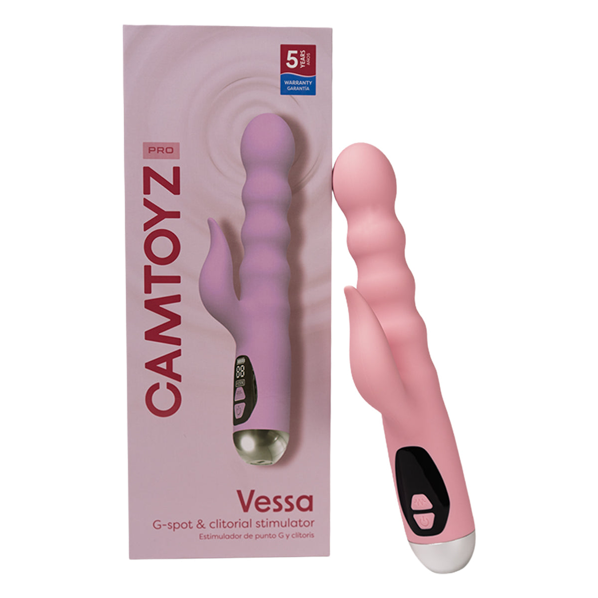 CAMTOYZ VESSA ESTIMULADOR DE PUNTO G Y CLITORIS