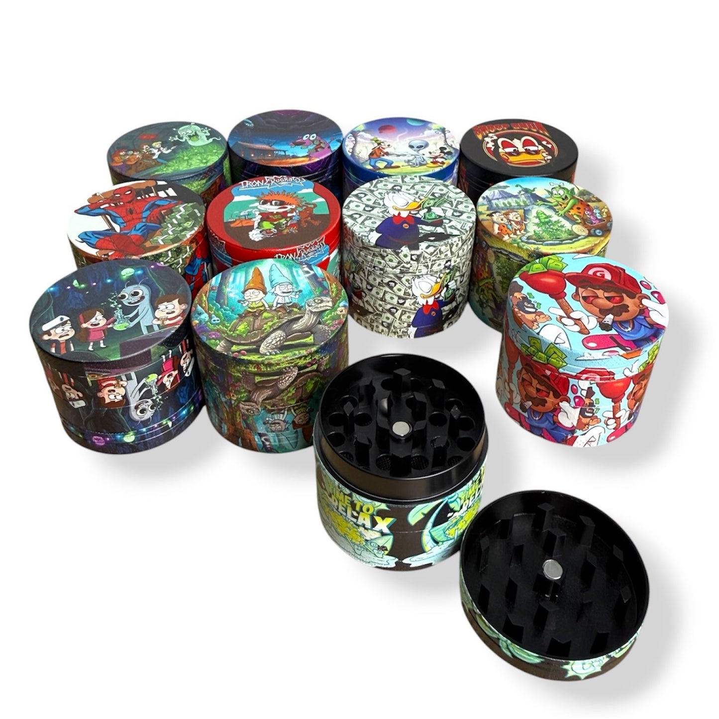 GRINDER ESTAMPADOS 40mm 4 PARTES