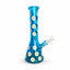 BONG AZUL CON FLORES