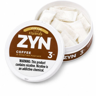ZYN COFFEE POUCHES X15 3MG
