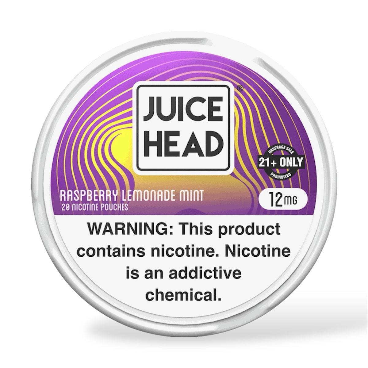 JUICE HEAD RASPBERRY LEMONADE MINT POUCHES X20 12MG