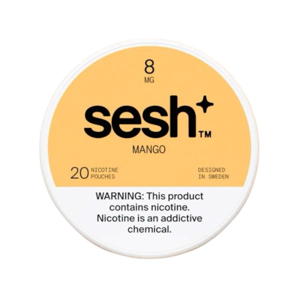 SESH MANGO POUCHES X20 8MG