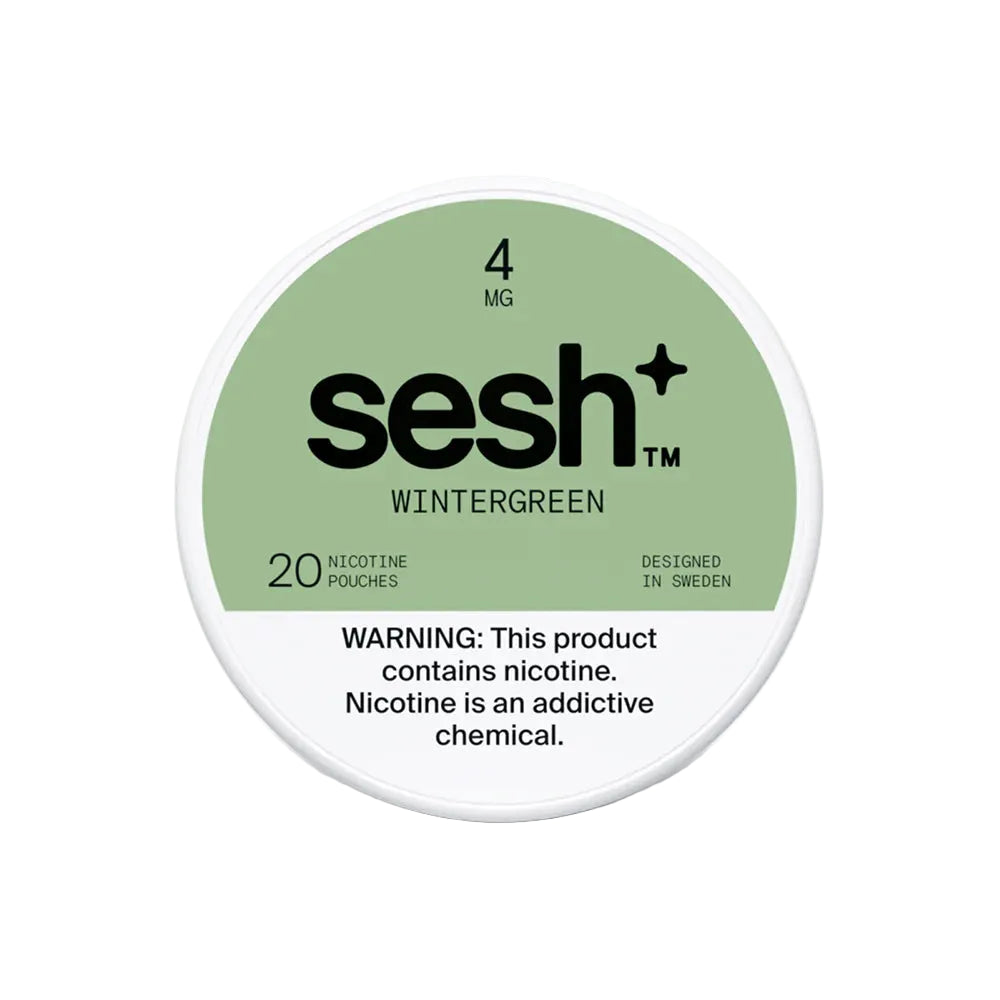 SESH WINTERGREEN POUCHES X20 6MG