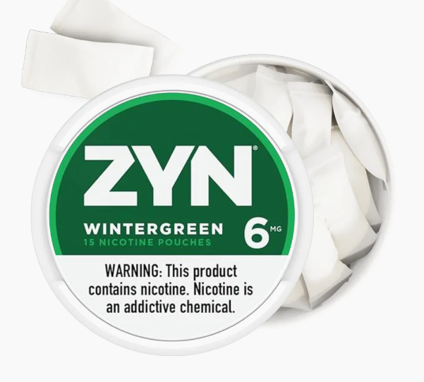 ZYN WINTERGREEN POUCHES X15 6MG