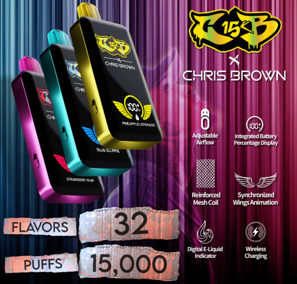 CHRIS BROWN 15K PUFFS