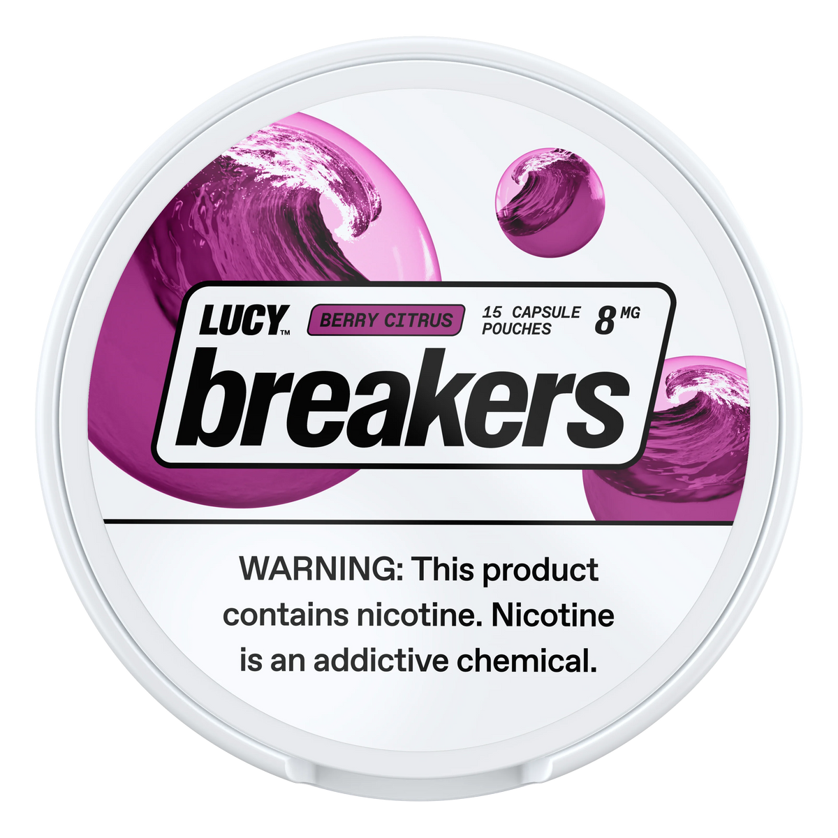 LUCY BREAKERS BERRY CITRUS POUCHES X15 8MG