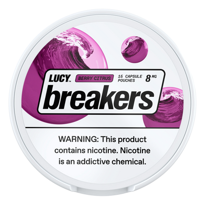 LUCY BREAKERS BERRY CITRUS POUCHES X15 8MG