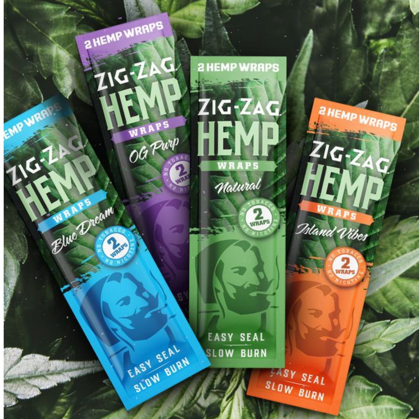 ZIG ZAG HEMP WRAP X2