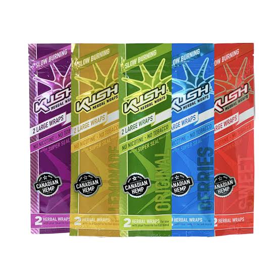 KUSH HERBAL WRAPS X2 LARGE