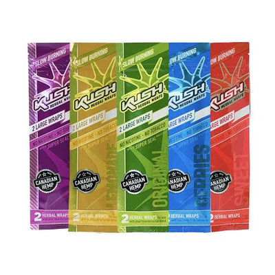 KUSH HERBAL WRAPS X2 LARGE