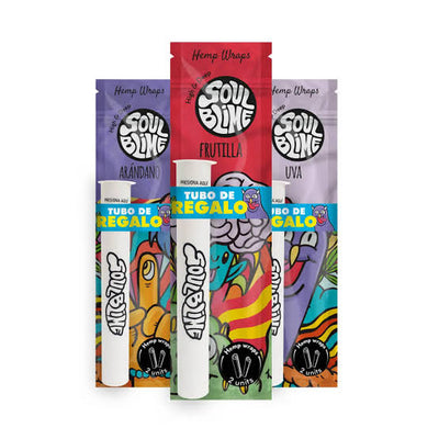 SOULBLIME BLUNT WRAPS X2 + TUBO DE REGALO