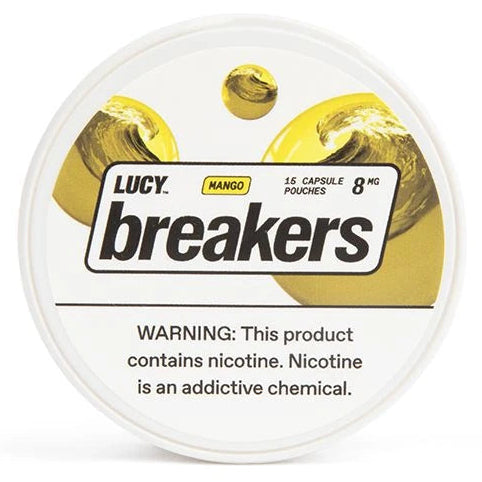 LUCY BREAKERS MANGO POUCHES X15 8MG