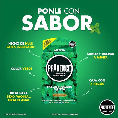 PRUDENCE CONDONES MENTA X3