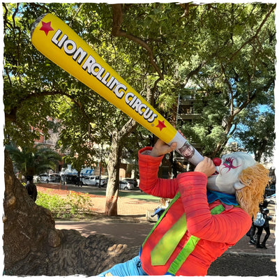 LION ROLLING CIRCUS JOINT INFLABLE