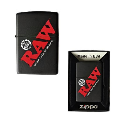 RAW ZIPPO BLACK