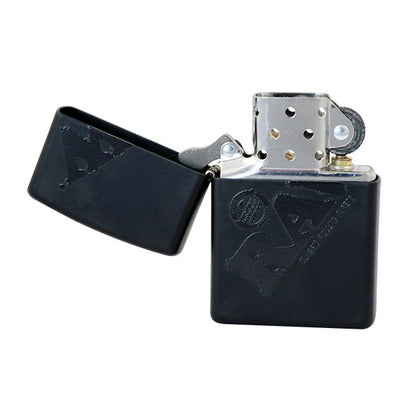 RAW ZIPPO BLACK MATTE
