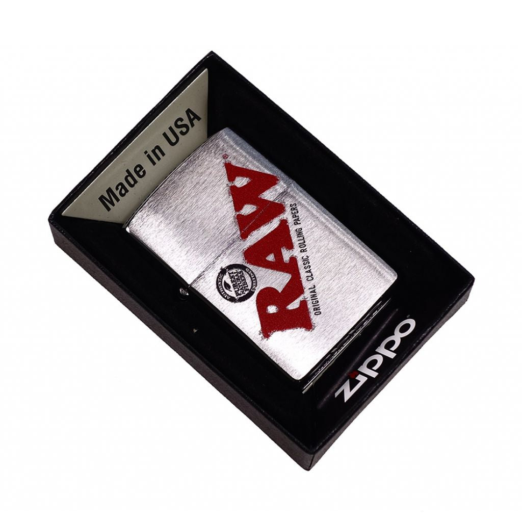 RAW ZIPPO SILVER