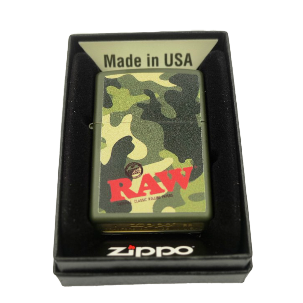 RAW ZIPPO CAMUFLAJE