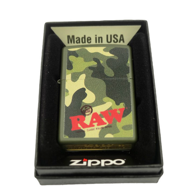 RAW ZIPPO CAMUFLAJE